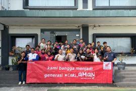 Honda Babel gelar edukasi safety riding bagi karyawan Wings Group di Belitung