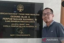 Sembilan perpusdes Bangka Barat terima bantuan 1.000 buku