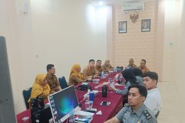 Kemenkum Kalbar rapat harmonisasi raperbup pembentukan UPT kebersihan Kayong Utara