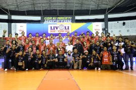 LavAni pertahankan gelar juara Livoli Divisi Utama setelah bekuk TNI AU