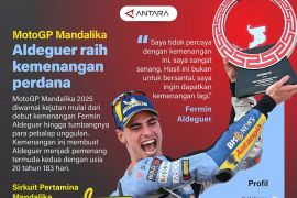MotoGP Mandalika: Aldeguer raih kemenangan perdana