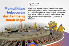 Memulihkan kebocoran dari tambang timah ilegal