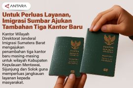 Untuk perluas layanan, Imigrasi Sumbar ajukan tambahan tiga kantor baru