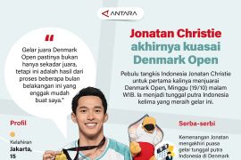 Jonatan Christie akhirnya kuasai Denmark Open