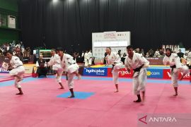 Tim Jabar masih kokoh di puncak perolehan medali PON Bela Diri Kudus 2025