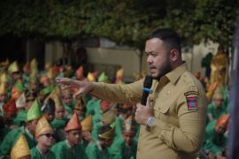 KPID Sumatera Barat gelar kegiatan "KPID Goes to School" di SMP Negeri 1 Padang