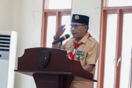 Wali Kota Ambon gerakkan Pramuka untuk pembinaan karakter generasi muda