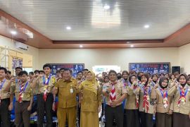 1.300 anggota pramuka Kota Tangerang ikuti orientasi kepemimpinan