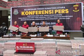 Kejati Sumut sita Rp150 miliar dari hasil korupsi penjualan aset PTPN I