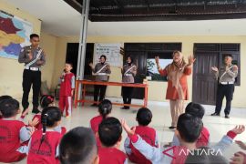 Polres Bangka Barat bangun budaya tertib berlalu lintas untuk pelajar