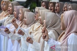 Peringatan Hari Santri Nasional di Ciamis