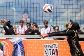 Voli pantai Indonesia bangkit setelah dikalahkan Thailand