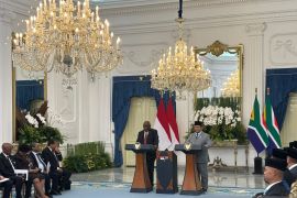 Prabowo serukan "Amandla" di depan Presiden Afrika Selatan