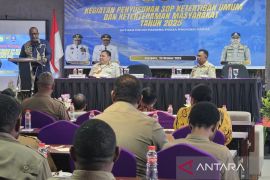 Pemprov  Papua melatih Satpol PP kota/kabupaten susun SOP