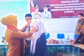 Banyuasin sosialisasikan P4GN lindungi siswa jadi pencandu