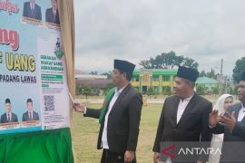Hari Santri, Kemenag Palas launcing gerakan wakaf uang