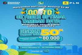 PLN berikan promo spesial tambah daya pada Hari Listrik Nasional ke-80
