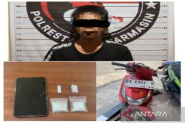 Pemuda target operasi narkoba diringkus Polresta Banjarmasin