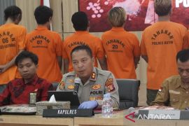 Kapolres Kutim ajak seluruh elemen perangi narkotika