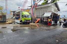 Pemkot : 25 mesin pompa bekerja sedot banjir Kota Semarang