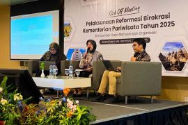 Kemenpar perkuat reformasi birokrasi dan pembangunan Zona Integritas di seluruh unit kerja