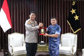 Perkuat Sinergi TNI-Polri, Danlanud Anang Busra Silaturahmi Hangat dengan Kapolda Kaltara