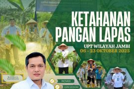 Ditjenpas Jambi gelar lomba ketahanan pangan di Lapas peringati hari pangan sedunia