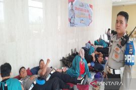 Polda Kalsel kumpulkan 576 kantong darah hasil donor HUT Humas Polri