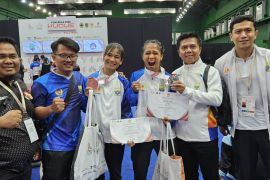 Jambi berada diperingkat 17 PON Bela Diri 2025 Kudus