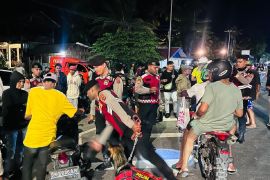 Operasi "Sikat Cartenz" di Kota Jayapura amankan 25 motor dan satu mobil