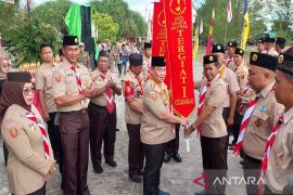 Kwarran Pramuka Baamang raih penghargaan Tergiat di Kotim