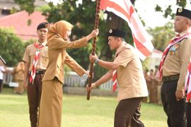 Pemkot Kediri sebut kegiatan pramuka latih anak makin tangguh