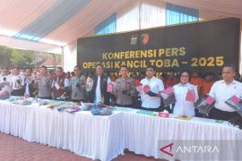 Operasi Kancil Toba, Polda Sumut tangkap 226 tersangka pelaku kejahatan