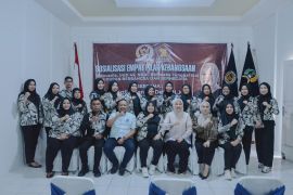 Kartika Sandra Desi sosialisasikan Empat Pilar Kebangsaan di Lapas Perempuan Palembang