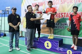 Berikut para pemenang turnamen catur dan bulu tangkis Haornas Gumas 2025