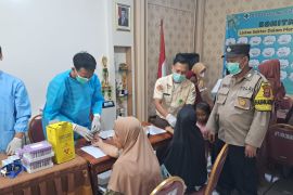 Polres Serang pantau kesehatan warga Cikande terdampak radioaktif