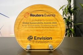 Envision Energy Honored with "AI for Sustainability Excellence" at Reuters Global Sustainability Awards 2025