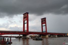 Kota Palembang diprakirakan hujan ringan, Minggu ini
