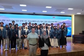 Mahasiswa  Sekolah Vokasi Undip Student Exchange di JSCC China