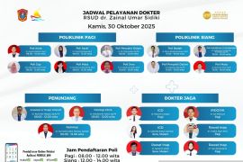 RSUD Zainal Umar Sidiki buka pelayanan poliklinik penyakit dalam sepanjang Kamis