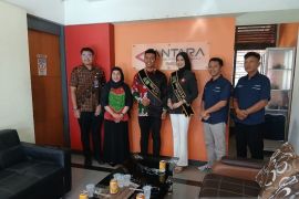Finalis Duta DPD RI Provinsi Riau kunjungi LKBN Antara Riau