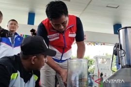 Pertamina-Hiswana Migas dan Pemkot Madiun cek kualitas BBM di SPBU
