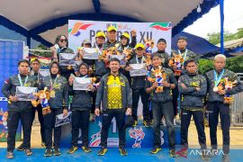 Kick Boxing HST menyala sumbang 15 medali Porprov XII Kalsel 2025