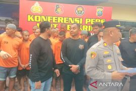 Polsek Medan Tembung ungkap 20 kasus kejahatan, 25 tersangka ditangkap