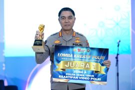 Humas Polda Jatim raih peringkat pertama keaktifan video Polri Zona A