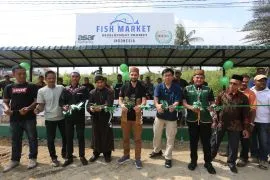 ASAR Humanity bangun pasar ikan untuk warga Aceh Utara