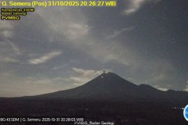 Gunung Semeru erupsi lagi, tinggi letusan 700 meter di atas puncak