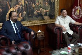 Menhan terima kunjungan Surya Paloh, diskusi soal stabilitas nasional