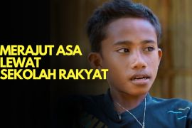 Merajut asa lewat Sekolah Rakyat