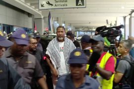 Misi kemanusiaan Mandla Mandela ke Gaza berakhir penahanan